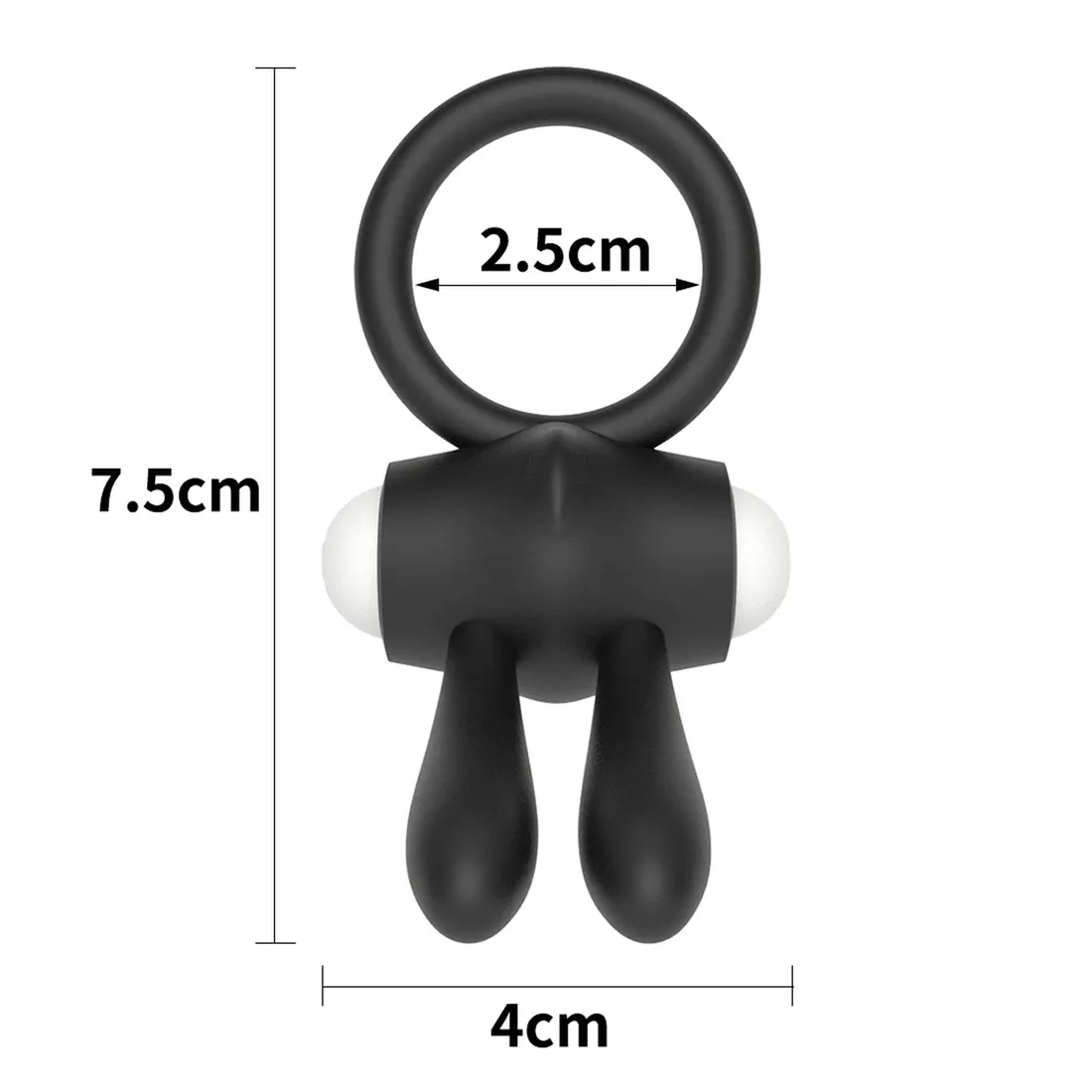 power-clit-silicone-cockring-black