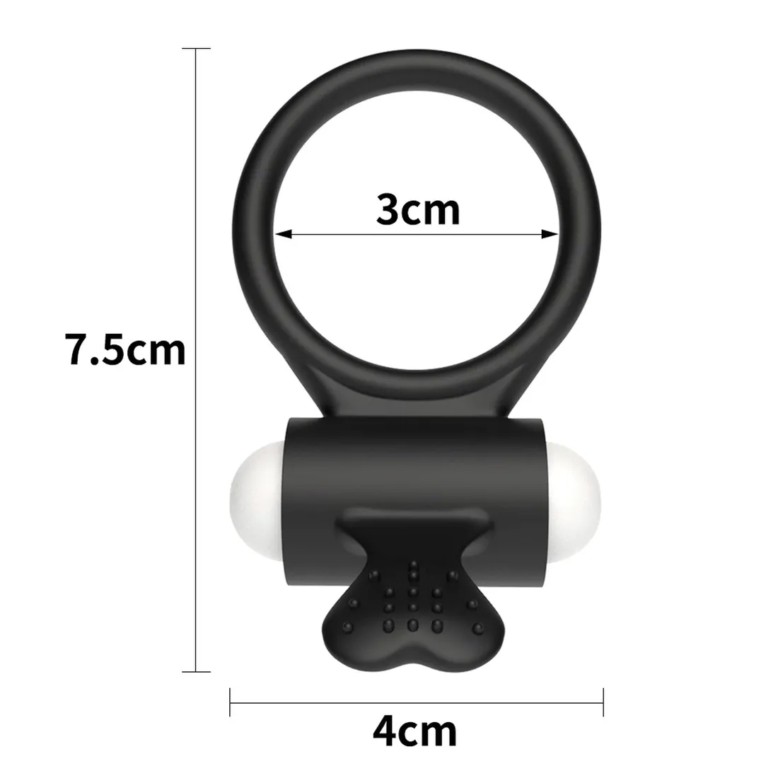 power-clit-silicone-cockring-black