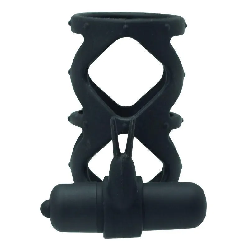 anello-fallico-timeless-slender-vibring-nero