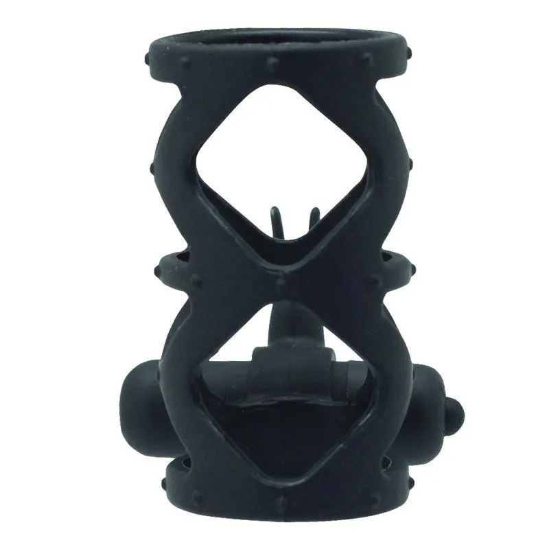 anello-fallico-timeless-slender-vibring-nero-stan-nowy