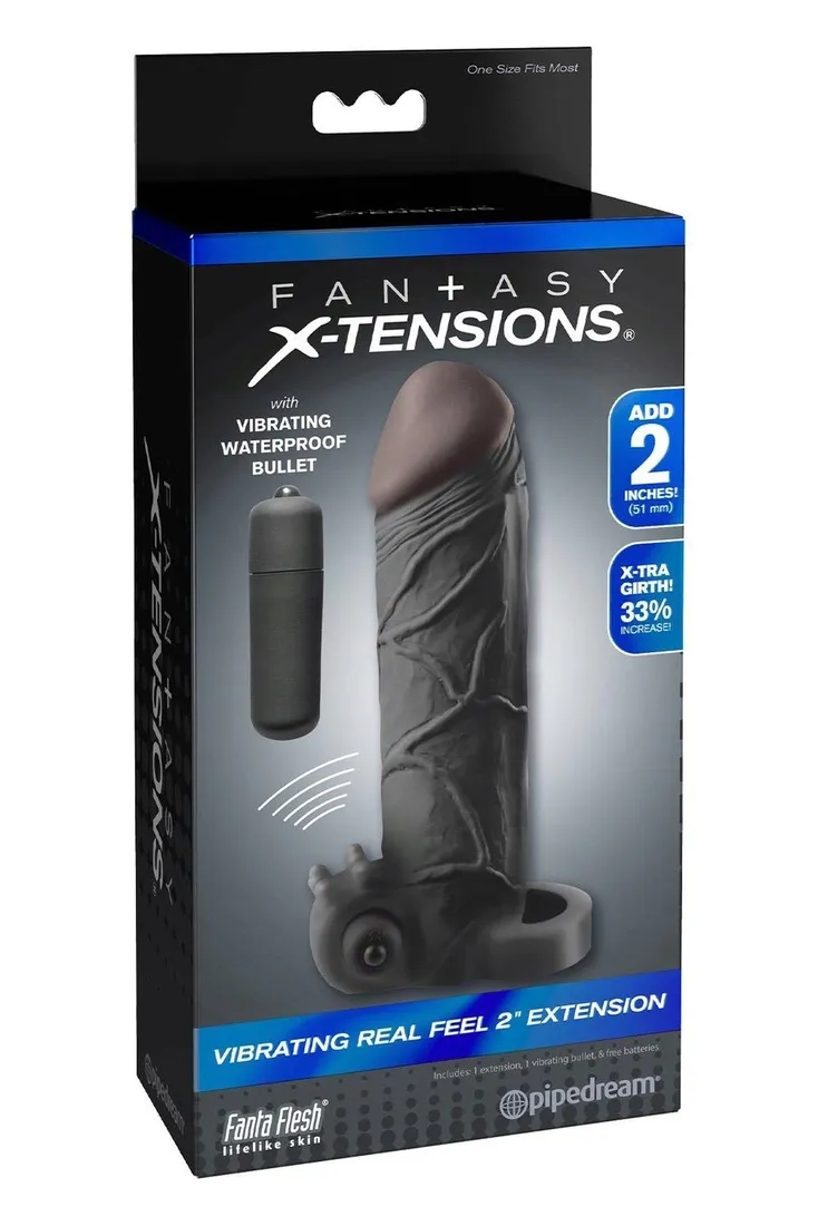 fantasy-x-tensions-vibrating-real-feel-2-inch-extension-black