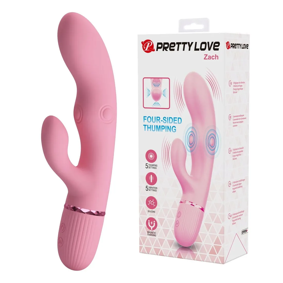 pretty-love-zach-four-sided-thumping-rabbit-vibrator-pink