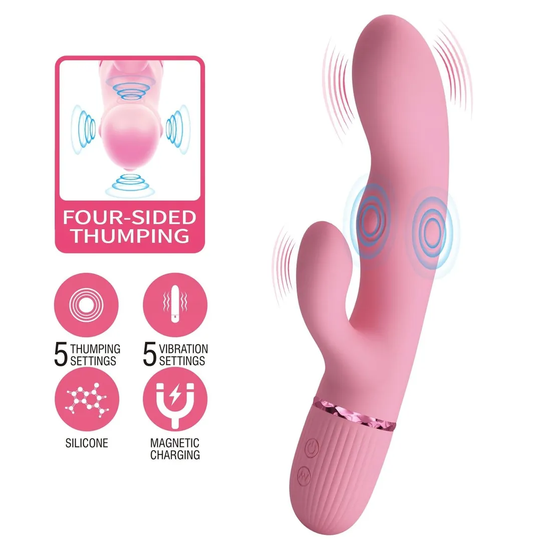 pretty-love-zach-four-sided-thumping-rabbit-vibrator-pink
