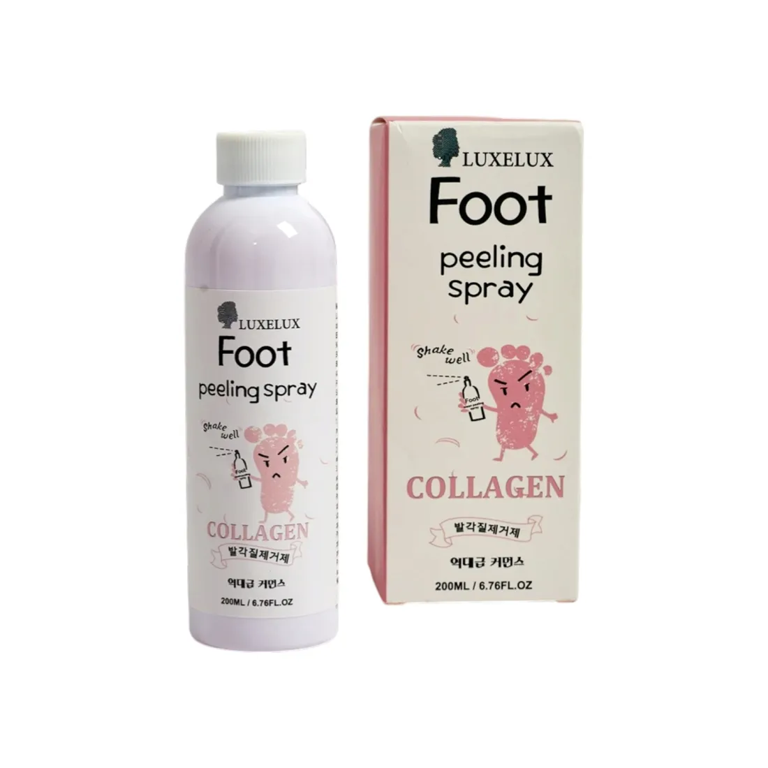 luxelux-foot-peeling-spray-spray-zluszczajacy-z-kolagenem-200-ml-stan-nowy