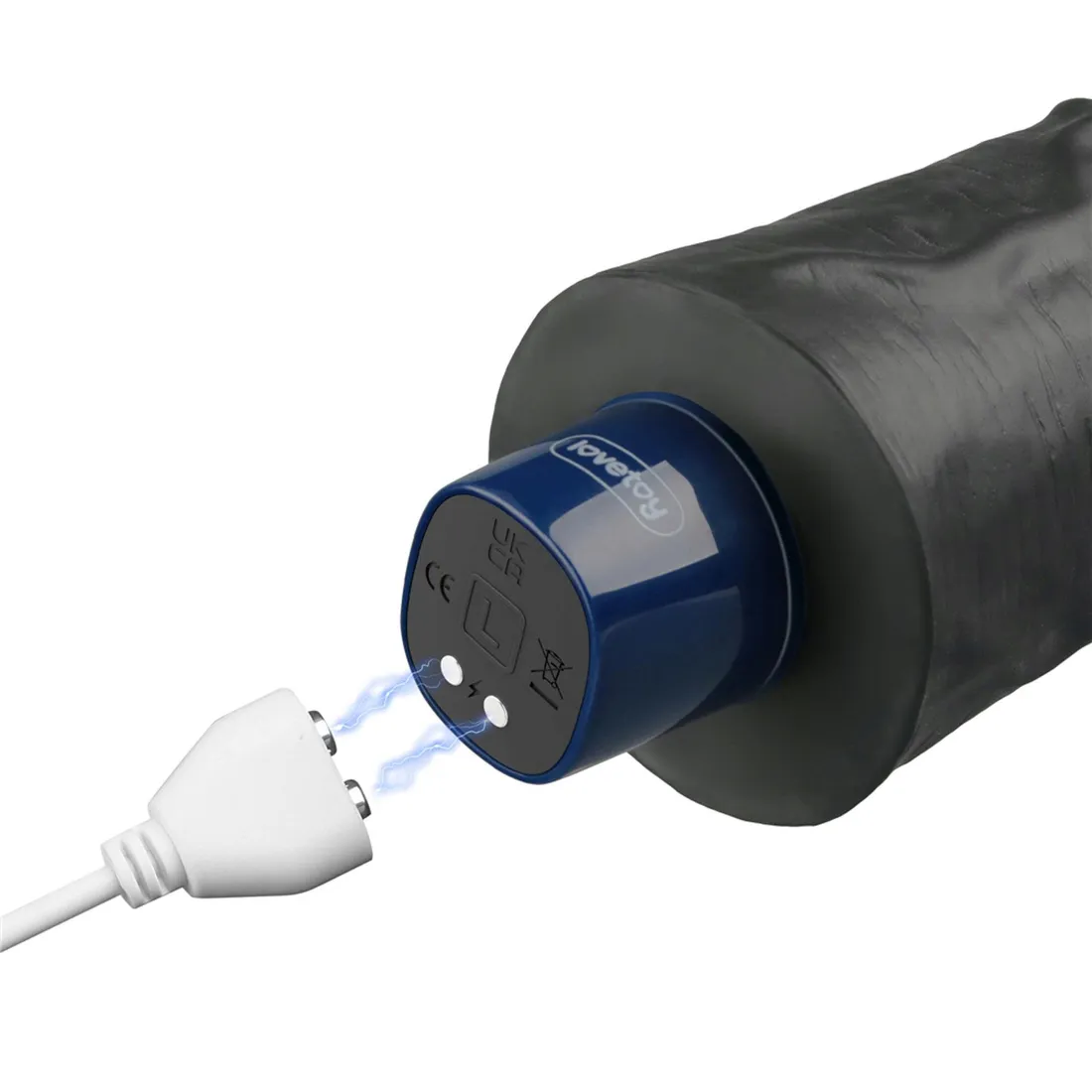 9-5-real-softee-rechargeable-tpe-vibrating-dildo-black-stan-nowy