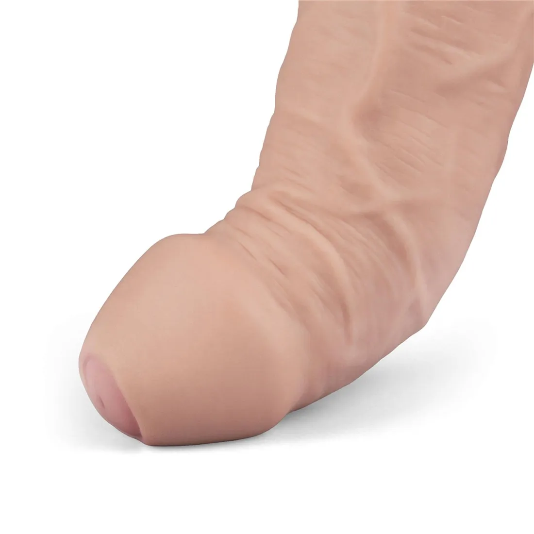 9-real-softee-rechargeable-tpe-vibrating-dildo-flesh