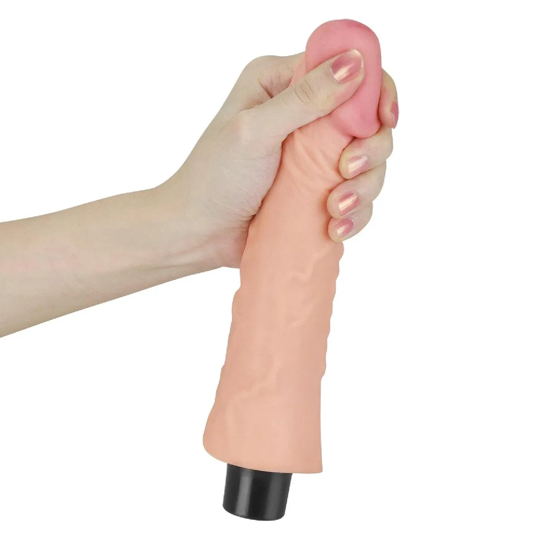 8-real-softee-vibrating-dildo