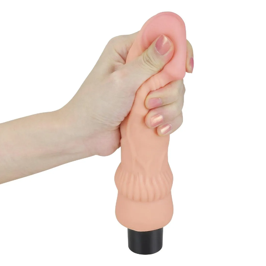 7-8-real-softee-vibrating-dildo