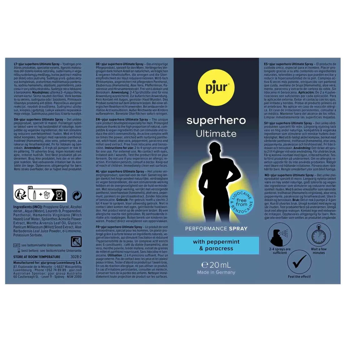 pjur-superhero-ultimate-spray-20-ml