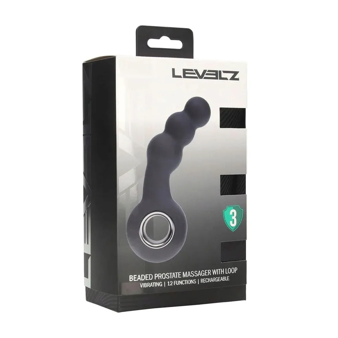 vibrating-beaded-silicone-prostate-massager-with-loop-black