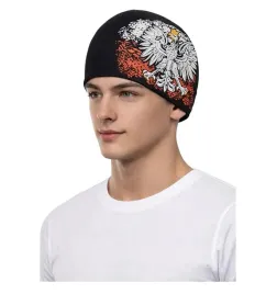 czapka-patriotyczna-bawelna-beanie-polska-orzel-bialy-czarna