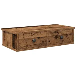 polka-scienna-z-szufladami-stare-drewno-60x28x15-cm