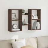 polka-scienna-brazowy-dab-96x18x60-cm-stan-nowy