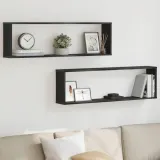polki-scienne-cube-2-szt-czarny-dab-100x15x30-cm-stan-nowy