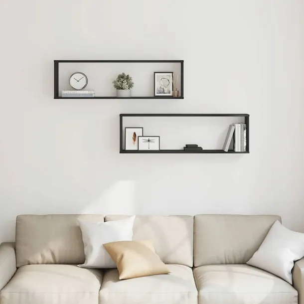 polki-scienne-cube-2-szt-czarny-dab-100x15x30-cm-marka-vidaxl