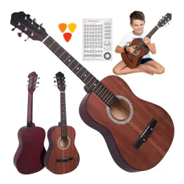 gitara-akustyczna-klasyczna-do-nauki-dla-poczatkujacych-kostki-do-gry