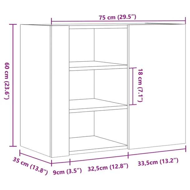 szafka-scienna-czarna-75x35x60-cm-stan-nowy-wysokosc-mebla-60-cm