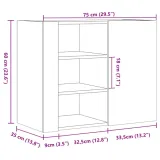 szafka-scienna-czarna-75x35x60-cm-stan-nowy-wysokosc-mebla-60-cm