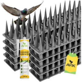 wysokie-kolce-srebrne-listwa-na-ptaki-golebie-10szt-klej-avik-310-ml