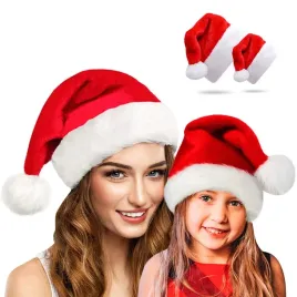 2x-czapka-swiateczna-wygodne-pluszowe-czapka-swietego-mikolaja-dla-dzieci