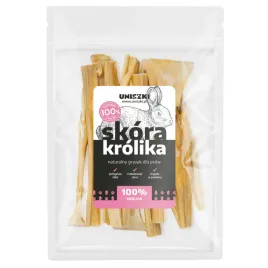 uniszki-skora-krolika-naturalny-gryzak-dla-psa-przysmak-nagroda-100g