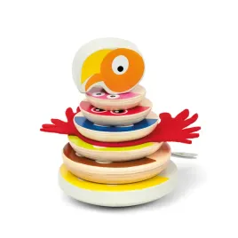 drewniana-ukladanka-papuga-piramida-zabawka-nakladanka-kolka-babblarna