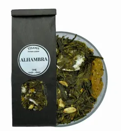 alhambra-herbata-zielona-sencha-mandarynka-cynamon-aromat-50g-tisania