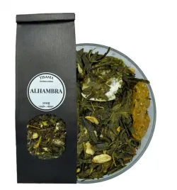 alhambra-herbata-zielona-sencha-mandarynka-cynamon-aromat-100g-tisania