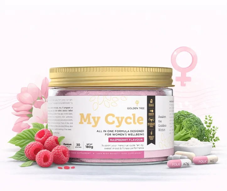 Równowaga Hormonalna - dla Kobiet Miesiączka Mio-inozytol Magnez Cynk 2szt.