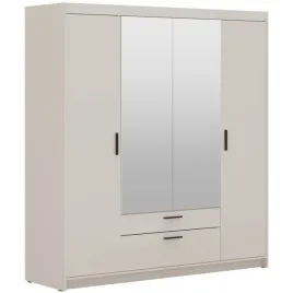 szafa-alena-4d-2s-z-lustrem-bez-piaskowy-176-cm-polki-drazek-szuflady