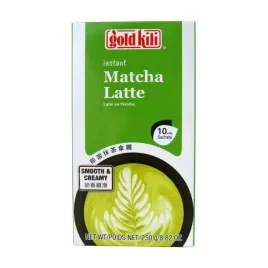 matcha-latte-instant-zielona-herbata-w-proszku-z-mlekiem-gold-kili-10x25g