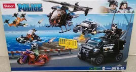 klocki-sluban-b0809-samochody-policyjne-motor-helikopter-motorowka-469el