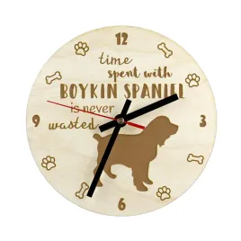 boykin-spaniel-zegar-z-psem-drewniany-zegar-z-grawerem-personalizowany