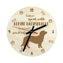 alpejski-gonczy-krotkonozny-zegar-z-psem-drewniany-zegar-z-grawerem-per