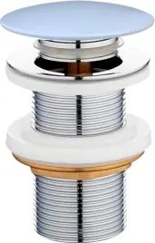 korek-spustowy-mosiezny-klik-klak-bez-przelewu-okragly-bialy-batmix-ap004b