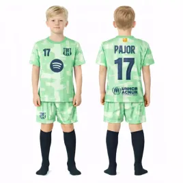 stroj-pilkarski-koszulka-spodenki-getry-pajor-barcelona-rozm-m