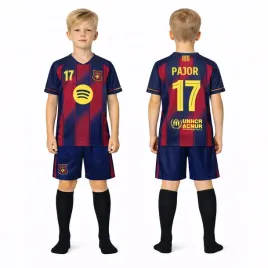 stroj-pilkarski-koszulka-spodenki-getry-pajor-barcelona-rozm-110-cm