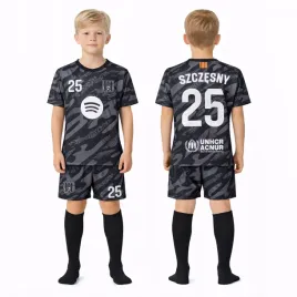 stroj-pilkarski-koszulka-spodenki-getry-szczesny-barcelona-rozm-134-cm