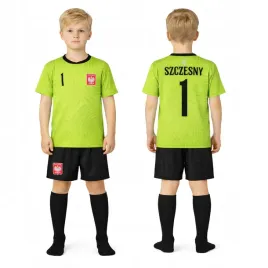 stroj-pilkarski-koszulka-spodenki-getry-szczesny-polska-rozm-110-cm