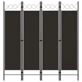 parawan-4-panelowy-brazowy-160-x-180-cm