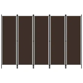 parawan-5-sk-brazowy-250x180cm-100percent-poliester
