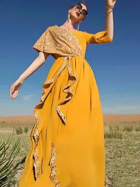 lc16107-shein-sukienka-maxi-kopertowa-zdobiona-cekinami-krotki-rekaw-s