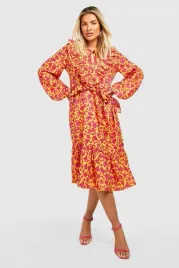 cc21101-boohoo-sukienka-midi-kwiatowy-wzor-falbany-wiazany-dekolt-s