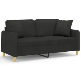 sofa-2-osobowa-z-poduszkami-czarna-158x77x80-cm
