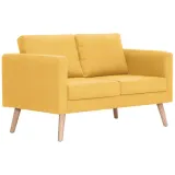 sofa-2-osobowa-zolta-116x70x73cm