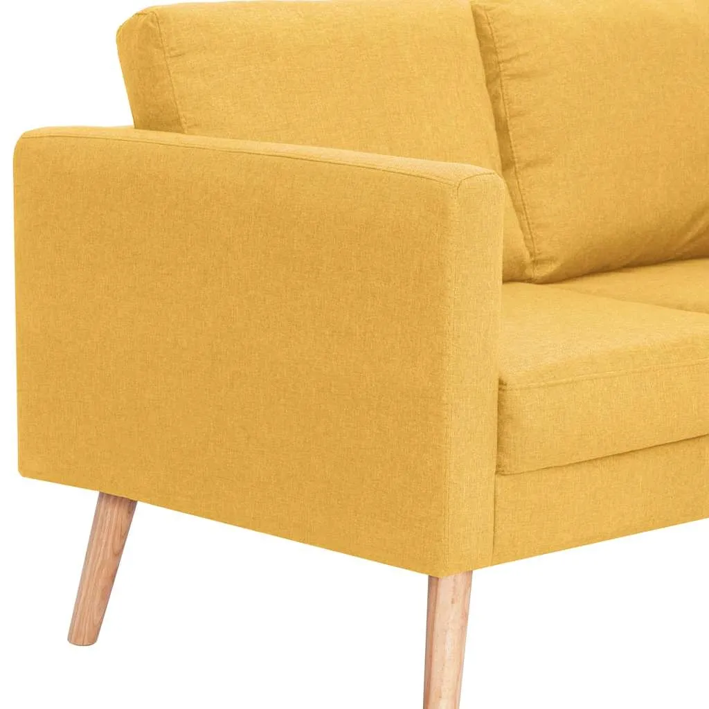 sofa-2-osobowa-zolta-116x70x73cm