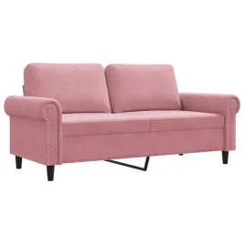 sofa-2-osobowa-rozowy-140-cm-tapicerowana-aksamitem