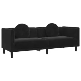 sofa-3-osobowa-z-aksamitu-czarna-1935-x-77-x-70-cm-lite-drewno-z-podusz