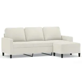 sofa-3-osobowa-z-podnozkiem-aksamit-kremowy-198x77x80cm-max-obciaze