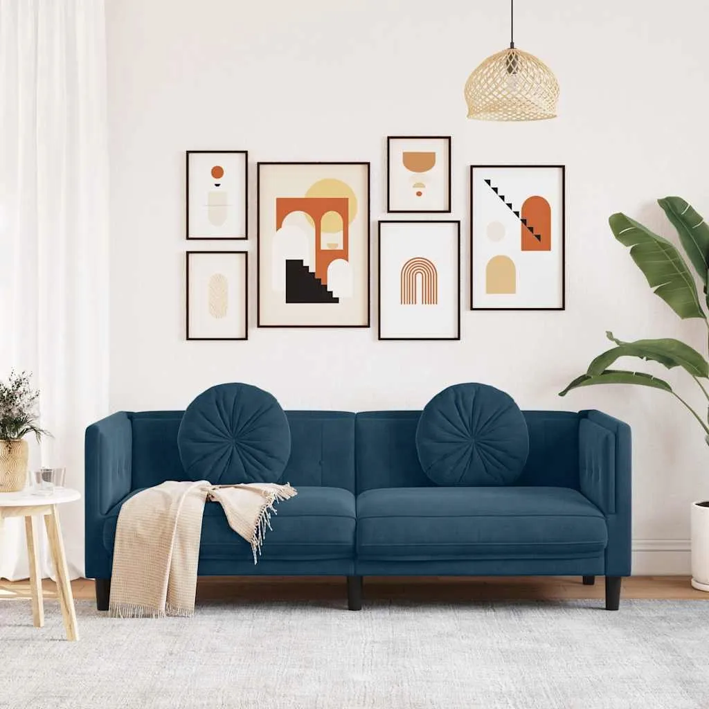 sofa-3-osobowa-z-poduszkami-niebieska-aksamit-stan-nowy